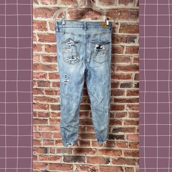 Women's AMERICAN EAGLE Curvy Hi-Rise Jegging Jeans Size 6 - Picture 2 of 7